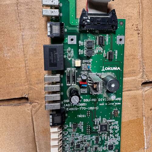 可维修OKUMA数控板，型号SSU-RD DIVIDE BOARD议价