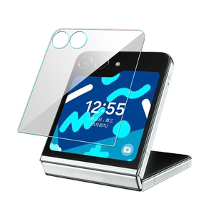 适用三星zflip7手机钢化膜折叠屏flip6/5外屏保护膜小屏全屏覆盖背贴膜Z软膜Galaxyflip5后背屏保护副屏