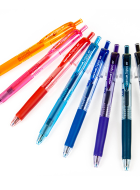 日本uni-ball三菱UMN-138按动中性笔 办公水笔黑色人气整盒 包邮