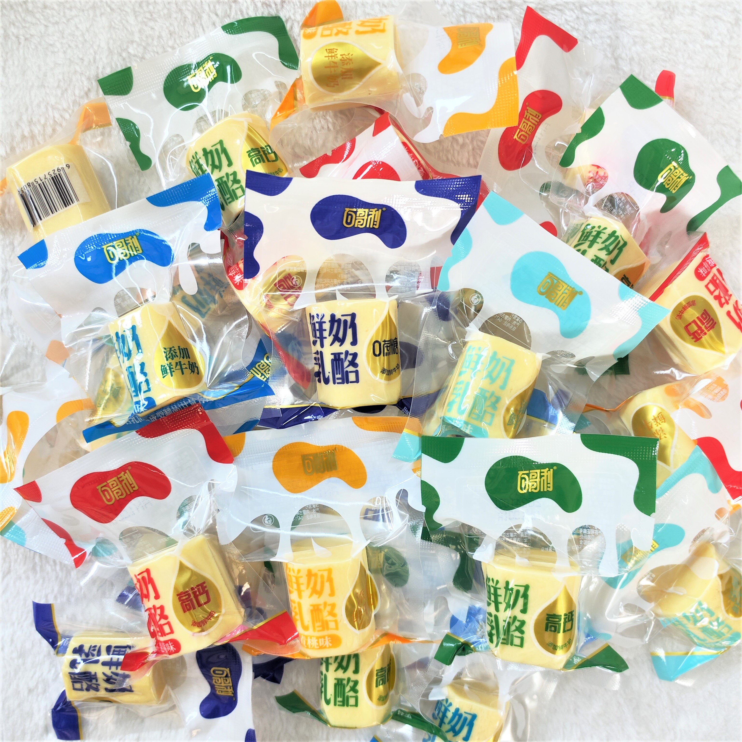 百哥利鲜奶乳酪奶疙瘩内蒙古特产零食散装称重独立小包装奶制品