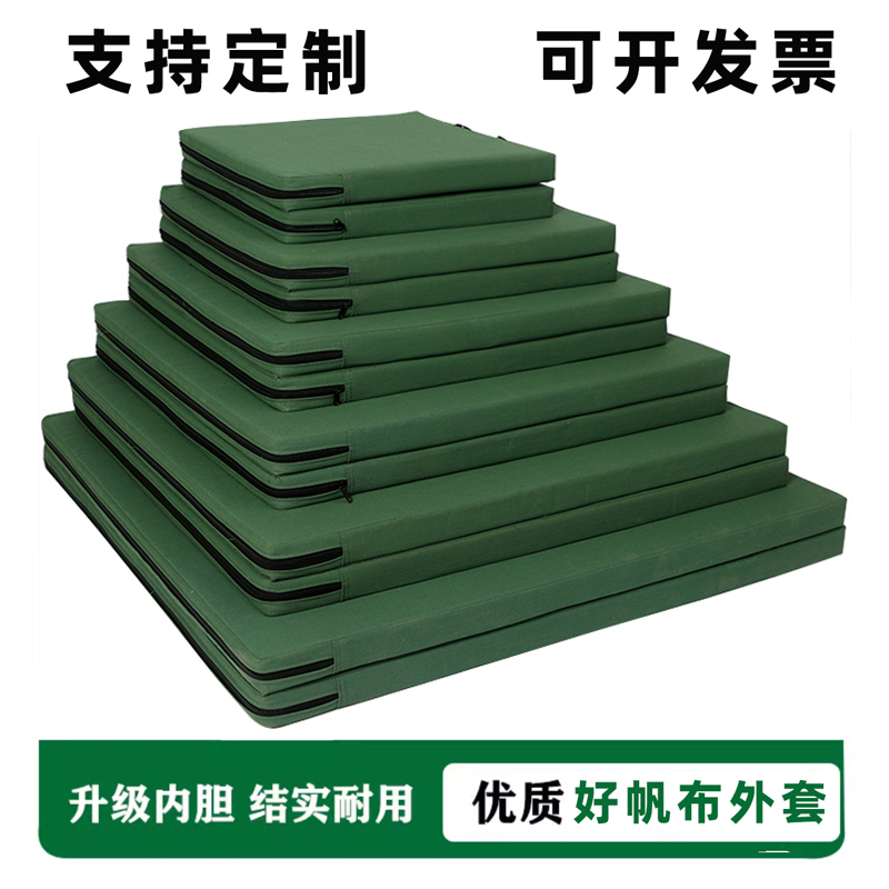 有机硅帆布体操垫软海绵体操垫硬海绵体操垫体育课垫仰卧起坐垫