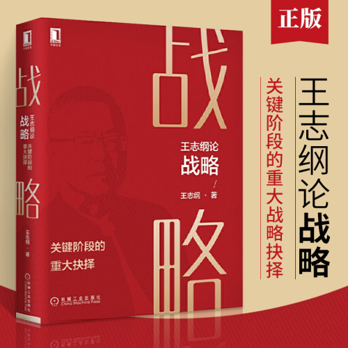 王志纲战略关键阶段重大抉择