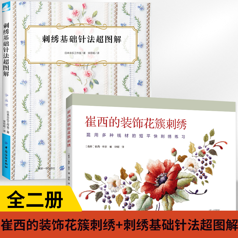 线绘平面刺绣