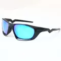 Black Frame Ice Blue Lens