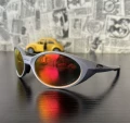 Gray Frame Red Diaphragm