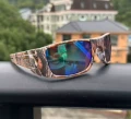 Camouflage Frame Blue and Green Film