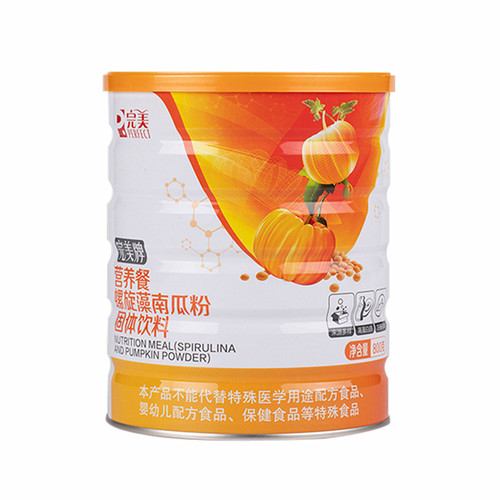 完美营养餐螺旋藻南瓜粉800g罐装膳食纤维代餐粉儿童五谷杂粮正品 - 封面