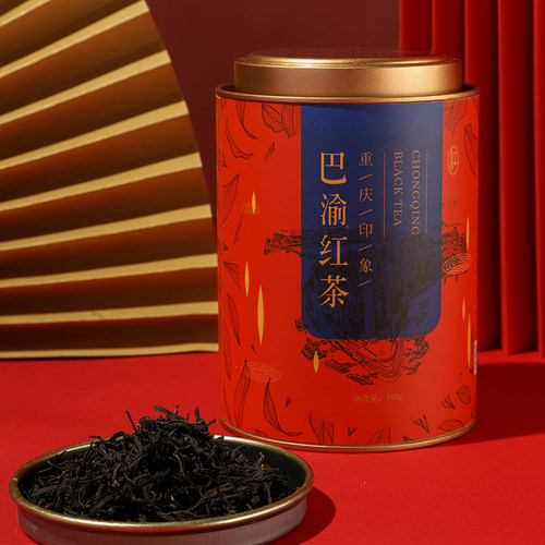 巴渝重庆印象100g四川工夫红茶