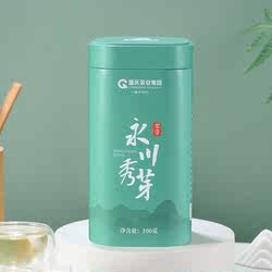 2025新茶重庆特产永川秀芽绿茶叶100g明前毛峰毛尖高山春茶