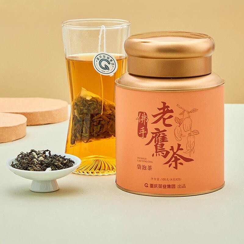 佛手老鹰茶100g重庆特产凉茶叶正宗巫溪火锅老荫茶重庆名牌农产品
