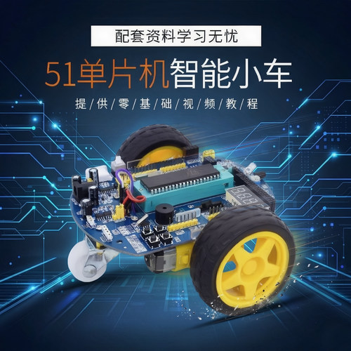 STC89C52开发板智能小车