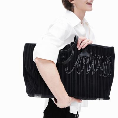 ARTIFICIAL牛皮单肩大容量托特包