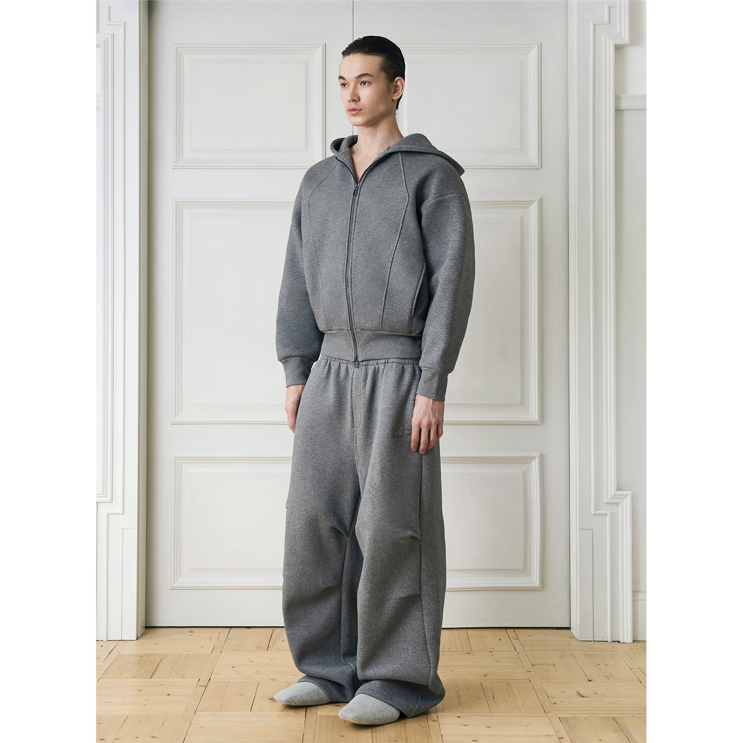 [GINGER MI]Babesochill “chill”重磅加厚立体廓形卫衣卫裤套装,男装,时尚套装,淘宝优惠券,粉丝福利购,淘宝优惠卷