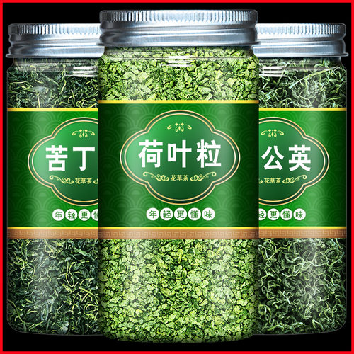 蒲公英荷叶苦丁茶正品白谷丁 华花苗荷叶苦丁茶 藕叶富丁小叶苦丁 - 封面