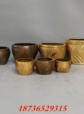 纯铜年年有余招财桌面手工摆件