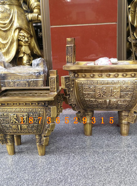 摆件招财进宝商务礼品四方鼎