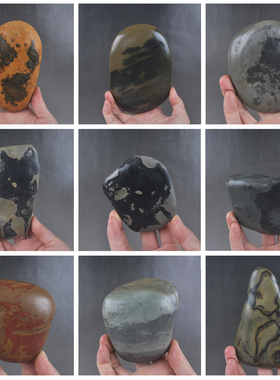 图纹石自然艺术画抽象画