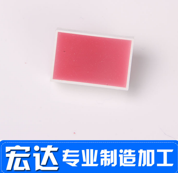 厂家直销长方形22*33mm24*30mmLED红胶平面管发光管 颜色可定做