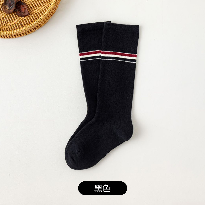 中大童学院风小腿袜外穿百搭