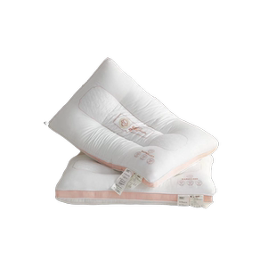 羊绒蚕丝大豆牵引分区枕护颈养眠颈椎舒缓解压枕头成人枕芯家用