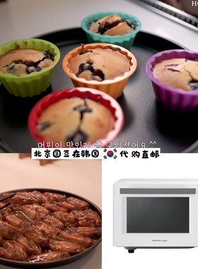 韩国直邮代购honeyjubu同款空气炸锅烤箱微波炉蒸汽烤箱一体机
