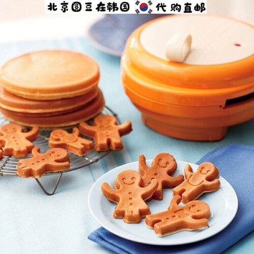 韩国直邮recolte松饼华夫饼模具牛角包姜饼人寿司炒饭烤肉烧烤锅