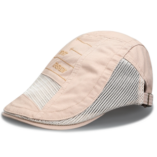 帽子男前进帽贝雷帽秋天时尚潮英伦男款男士潮牌韩版秋季遮阳帽