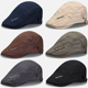 潮英伦男款 男士 潮牌韩版 帽子男前进帽贝雷帽秋天时尚 秋季 遮阳帽
