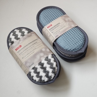 3片装出德国双面去污去硬渍海绵擦厨房浴室洗碗家用清洁水池吸水