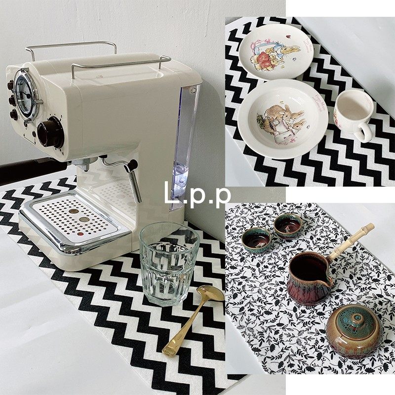 北欧风无纺布防滑可裁剪茶几餐垫