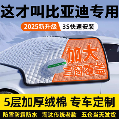 【比亚迪专属】三窗防护罩