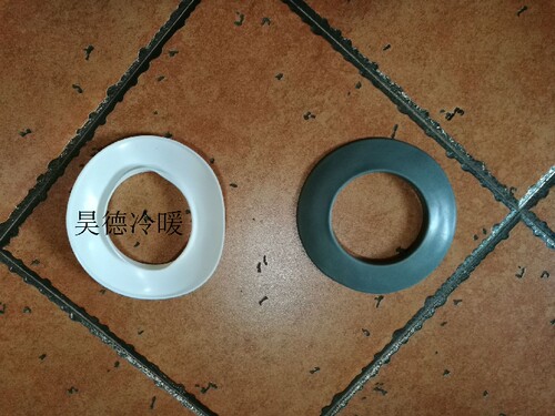 壁挂炉烟管橡胶圈密封圈 墙玻璃穿墙孔洞装饰圈封胶圈Φ100排烟管
