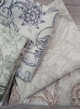 爱饰家新款sd256苏菲花园高密度雪尼尔美拉德提花高档防滑沙发垫