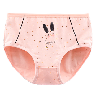 瑁恩瑁爱女童内裤纯棉a类小女孩三角短裤全棉初中生中大童不夹PP