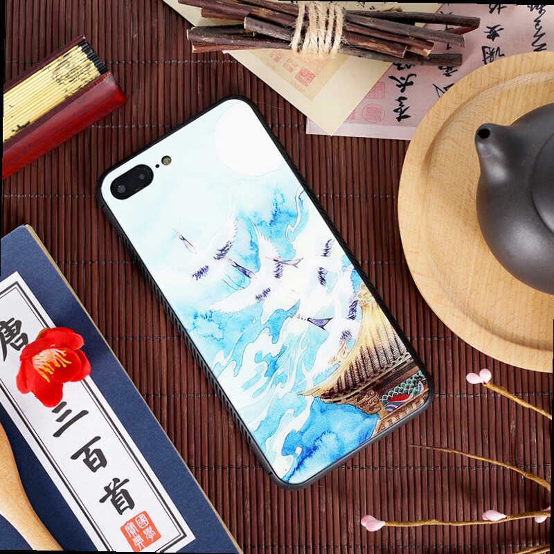 定制手机壳适用buer创意中国风苹果华为vivo三星oppo小米全包玻璃在类目 3C数码配件, 手机配件, 手机保护套/壳中 - 来自Buy2taobao.com提供专业的淘宝代购服务