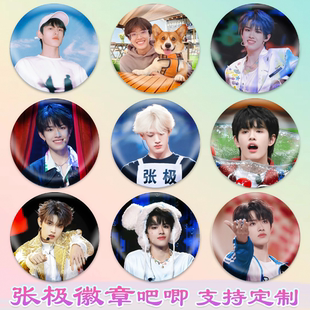 新款张极徽章TF家族吧唧演唱会马口铁谷子谷圈周边diy应援素材