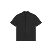 衬衫 haonanhuang LEM风14针超细纱线垂感锦纶混纺合身短袖