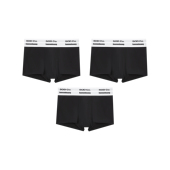 内裤 haonanhuang 超宽腰头高腰超柔棉舒适透气内裤 平脚男士 SOD