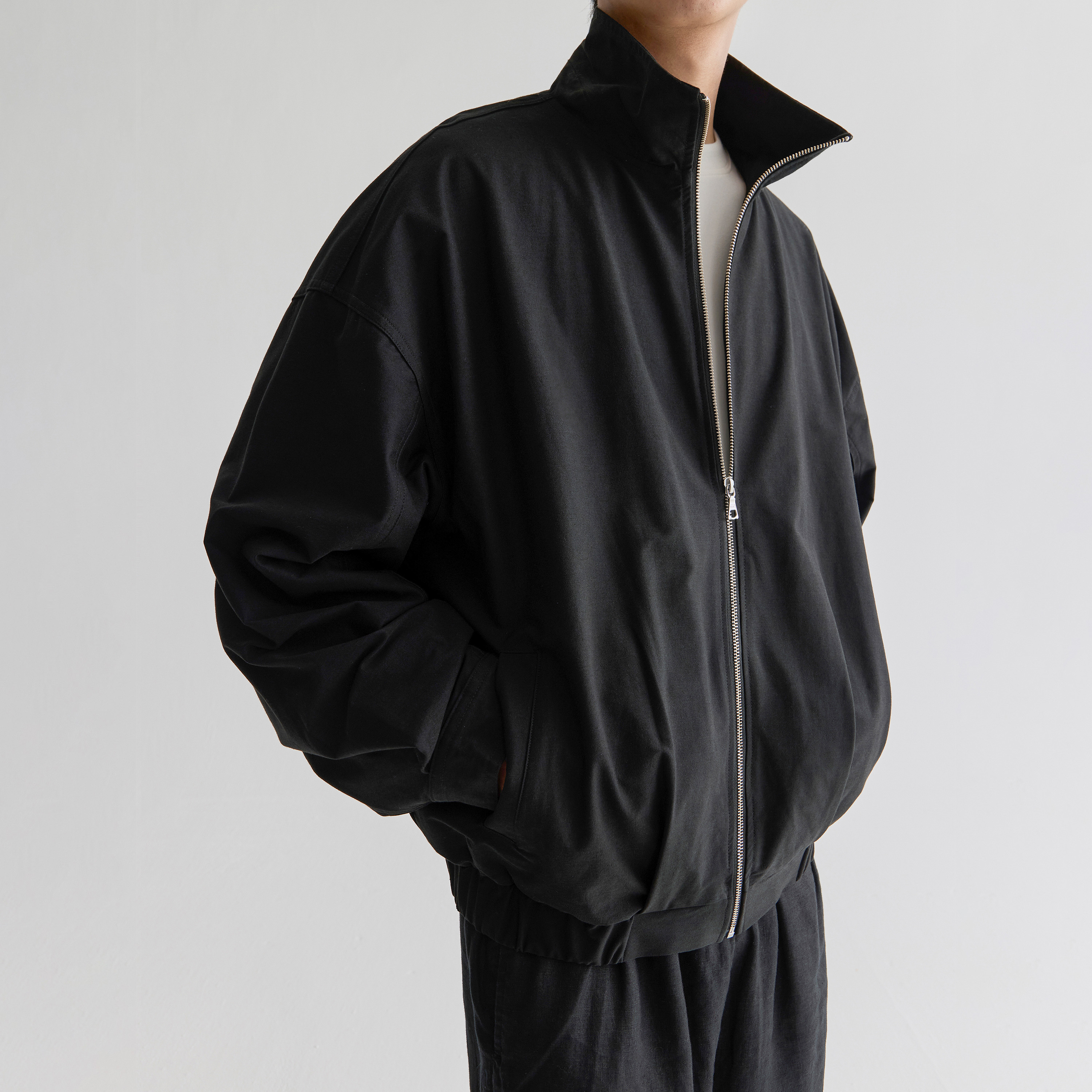 haonanhuang简约通勤教练夹克