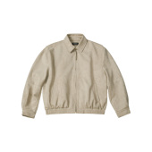 haonanhuang ROW风哈林顿翻领麂皮经典 夹克外套