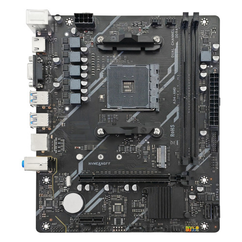 全新AM4主板A320A520b550主板