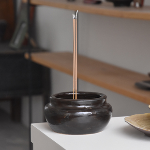 香炉家用供奉祠堂陶瓷大口径佛台闽南拜拜香炉拜祖先的香炉拜月娘