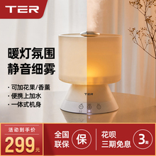 美国ter上加水加湿器家用静音卧室办公室空调空气净化小型香薰机