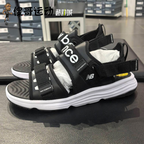 NEW BALANCE NB 男女情侣 夏季魔术贴防滑舒适凉鞋沙滩鞋SUA750A3