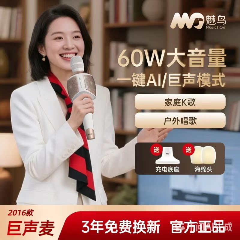 2026款魅鸟巨声音响麦