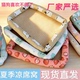 亚麻凉席窝宠物冰垫凉席窝垫狗窝夏季 猫降温藤编垫厂家直销