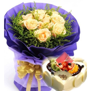 黄平县新州镇旧州镇重安镇谷陇镇蛋糕店鲜花店配送生日蛋糕玫瑰