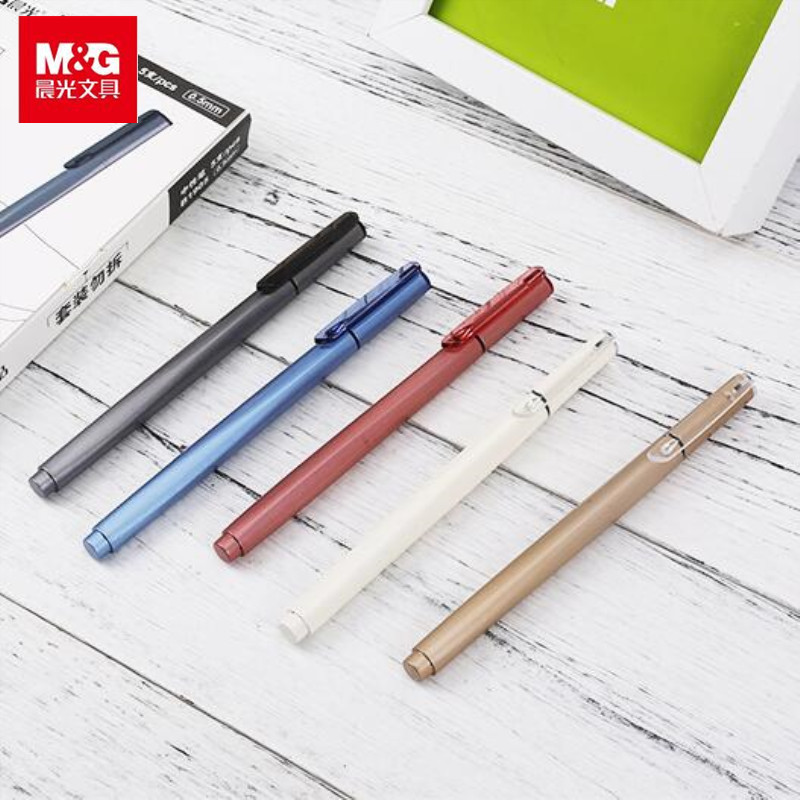 晨光优品中性笔三倍B1901密度