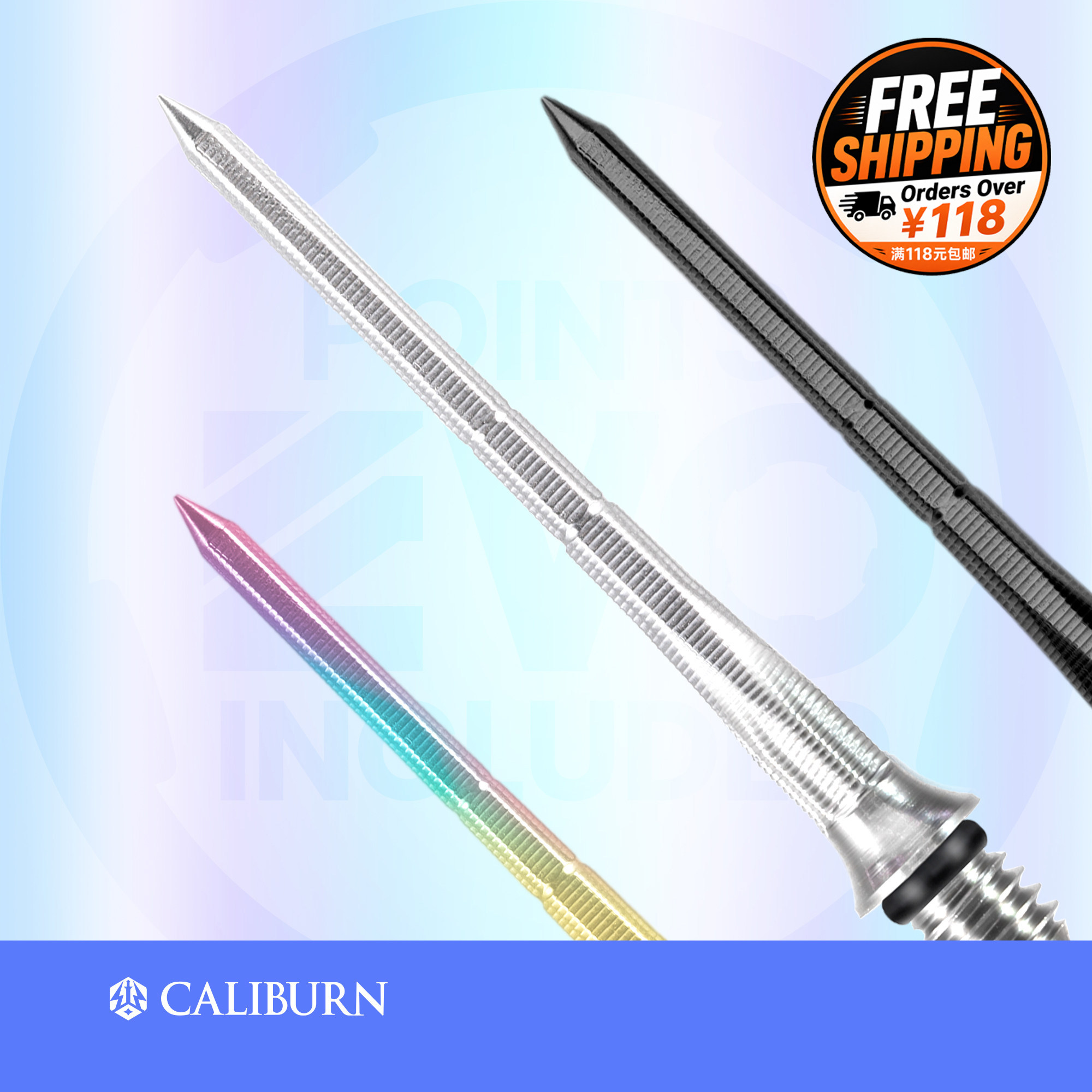 CALIBURN九牌六角转换针2BA接口图片
