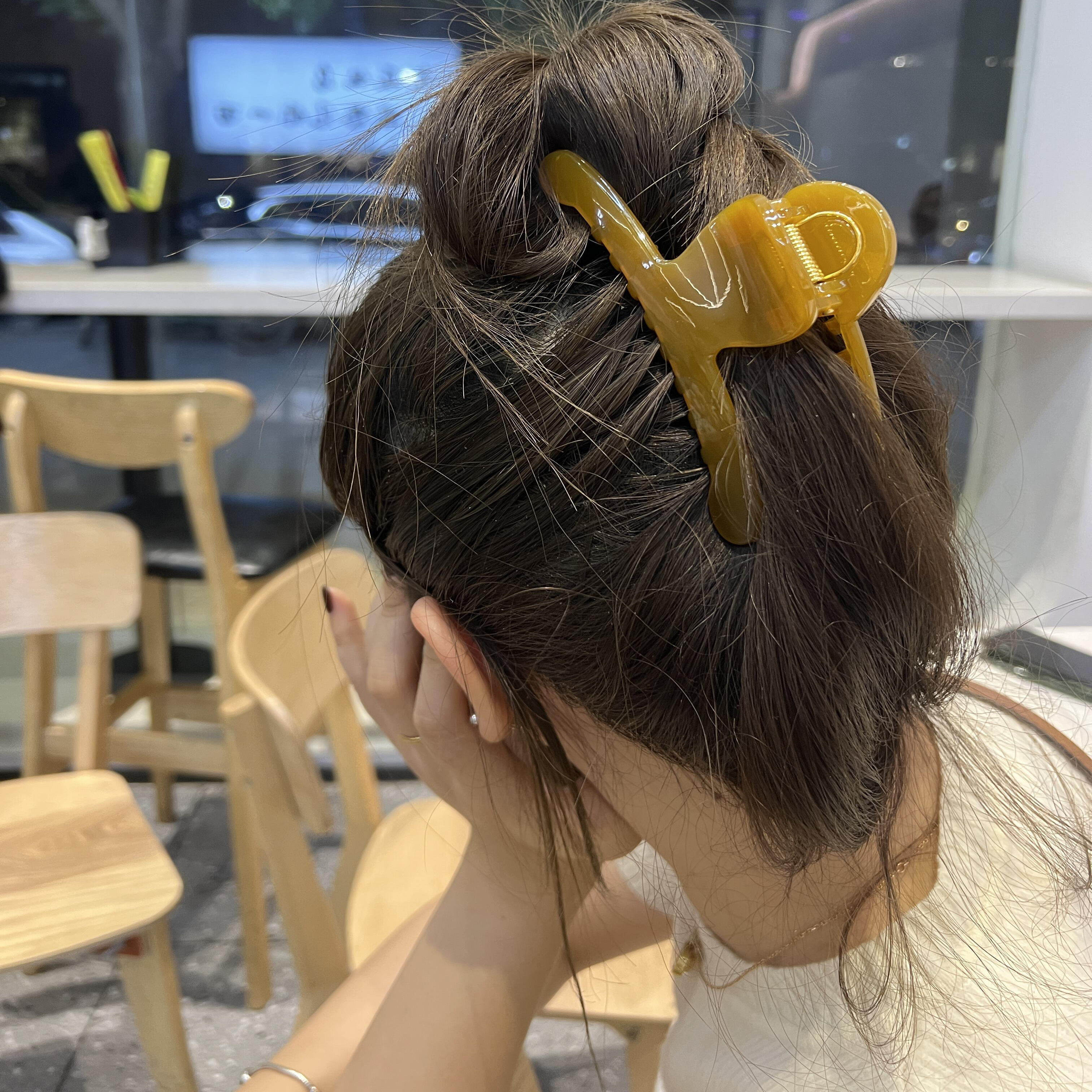 大号章鱼抓夹简约气质发夹